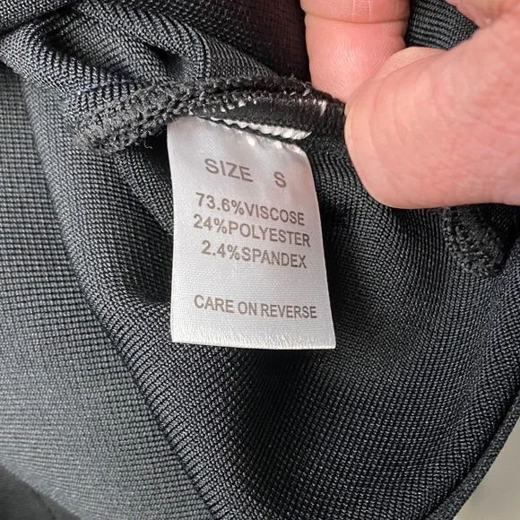 Black Studded Harness Dress - Picture 7 of 8